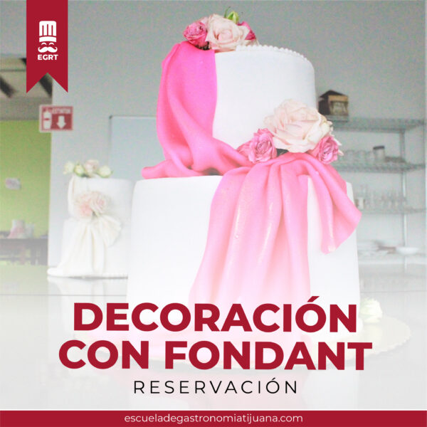 Mensualidad 1 + mandil | Decoración con Fondant